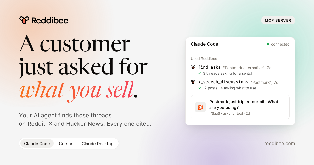 I built a Reddit MCP so my AI agent can read subreddits for me
